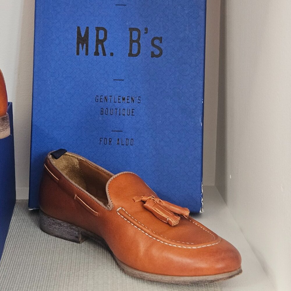 Mr. Brown - By Aldo  ILLICA- 97 Leather Brown Loafers